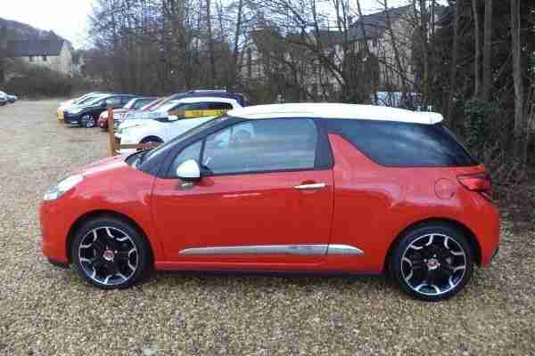 2012 Citroen DS3 1.6 VTi 120hp DStyle Plus 3-Door Hatch