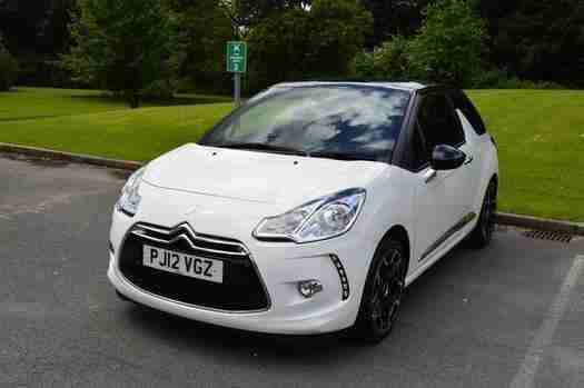 2012 Citroen DS3 1.6 VTi 16V DStyle Plus 3 door Petrol Hatchback