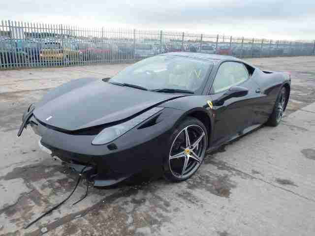 Ferrari 2012 458 Italia 4 5 V8 Breaking Most Parts Are