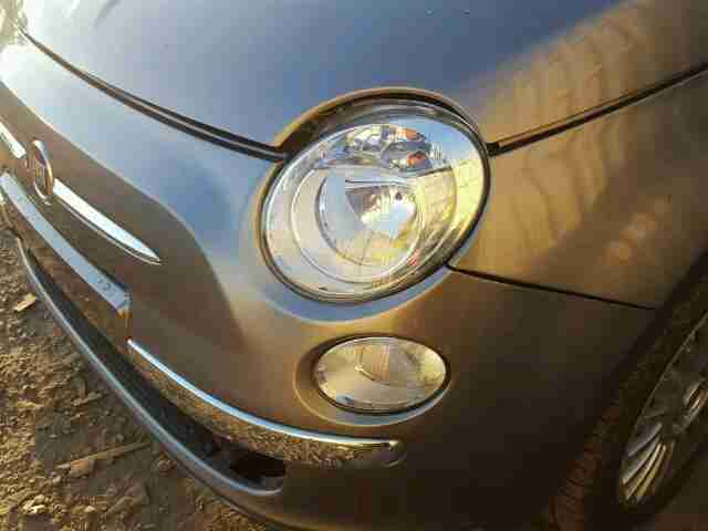2012 FIAT 500 LOUNGE GREY SALVAGE SPARES OR REPAIRS DAMAGED REPAIRED