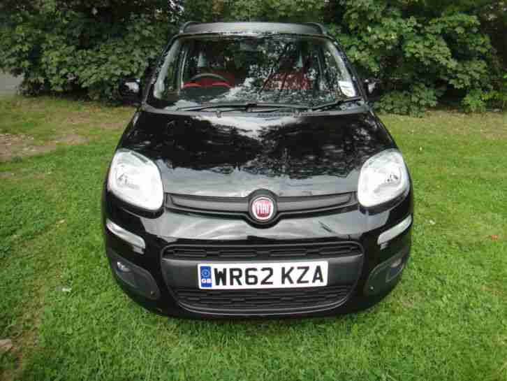 2012 FIAT PANDA LOUNGE BLACK NEW SHAPE NOT KA ALTO C1 PUNTO 500 VAUXHALL TAXED