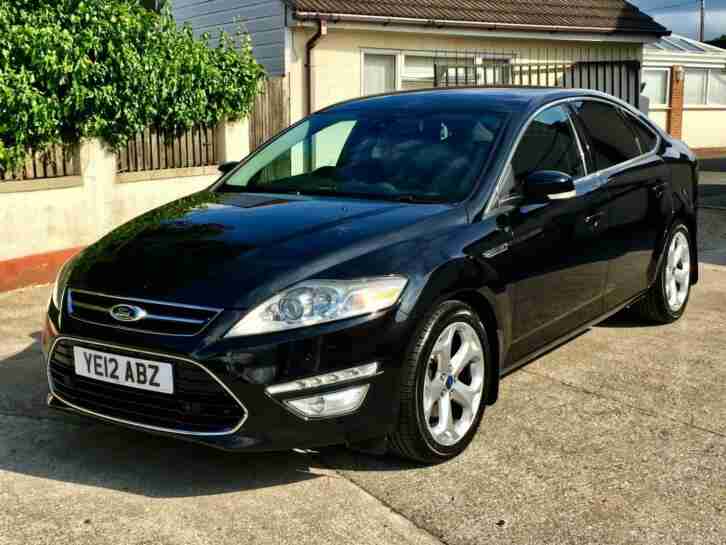 2012 FORD MONDEO 2.2 TDCi 200 TITANIUM X IN BLACK, BIG SPEC 200 BHP DIESEL