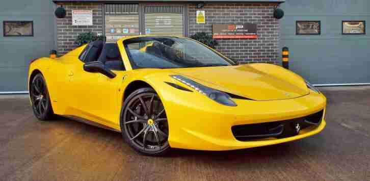 Ferrari 458. Ferrari car from United Kingdom
