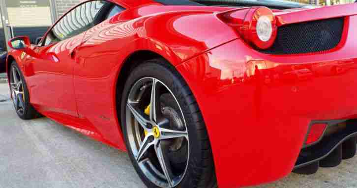 2012 Ferrari 458 V8 Italia Big Spec A Must See! Rosso Corsa Stand Out Example!
