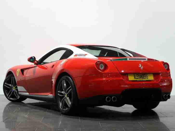 2012 Ferrari 599 GTB 60F1 Alonso Edition F1 Auto Petrol red Automatic