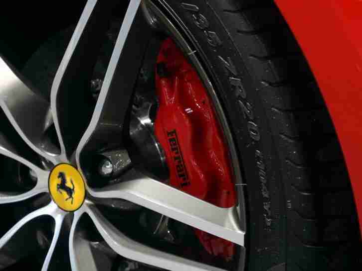 2012 Ferrari 599 GTB 60F1 Alonso Edition F1 Auto Petrol red Automatic