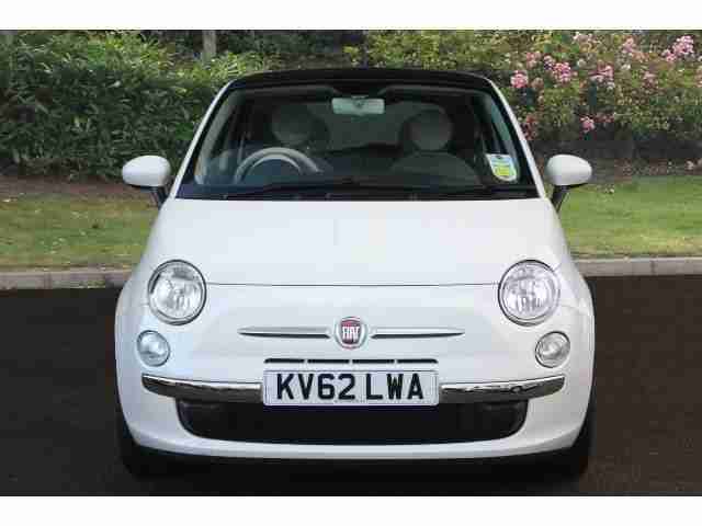2012 Fiat 500 1.2 Lounge 3Dr [start Stop] Petrol Hatchback
