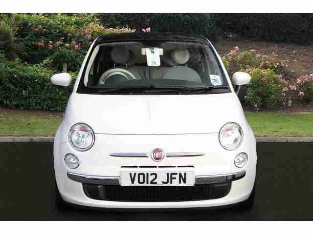 2012 Fiat 500 1.2 Lounge 3Dr [start Stop] Petrol Hatchback