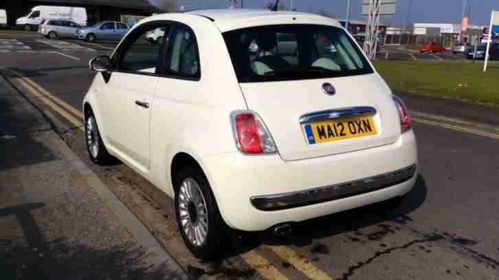 2012 Fiat 500 1.2 Lounge (Start Stop) Manual Petrol Hatchback