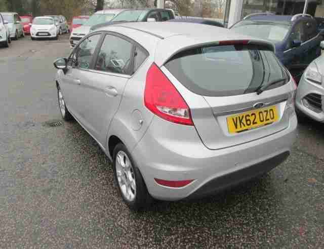 2012 Ford Fiesta ZETEC Petrol Silver Manual
