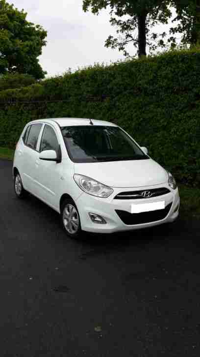 2012 HYUNDAI I10 ACTIVE WHITE