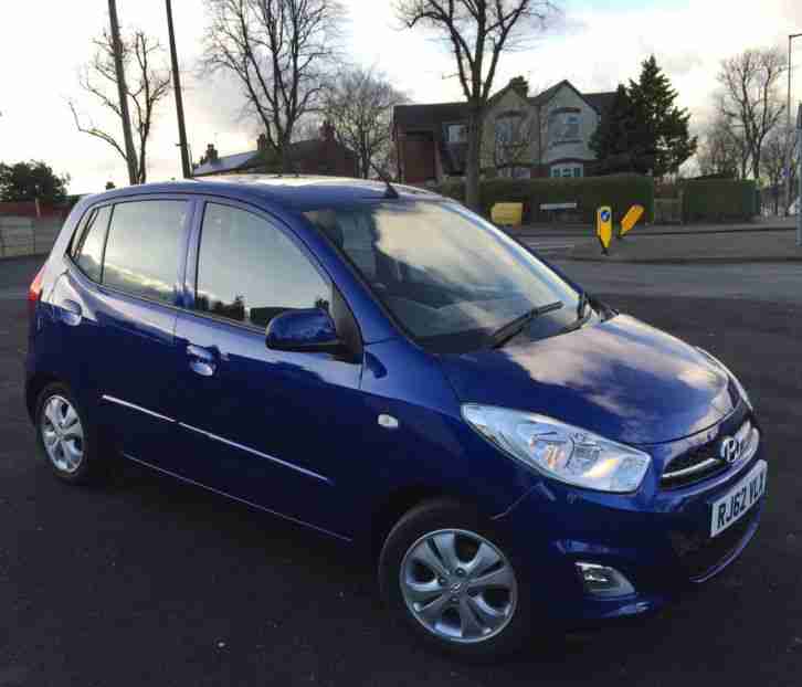 2012 HYUNDAI I10 STYLE 26K FSH 12 MONTHS MOT £20 TAX TOP SPEC ! CAT D REPAIRED