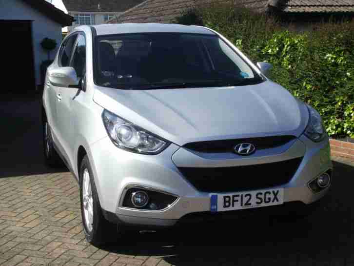 Hyundai Ix35. Hyundai car from United Kingdom