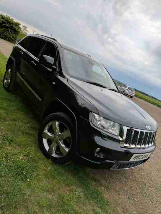 2012 JEEP GRAND CHEROKEE OVERLAND C GREY AUTO