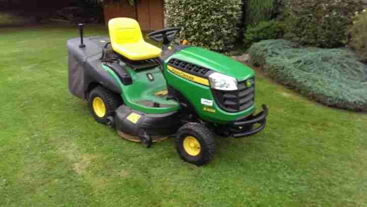 2012 JOHN DEERE GATOR RIDE ON MOWER NOT DEFINED PETROL