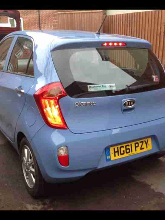 2012 KIA PICANTO 2 AUTO BLUE