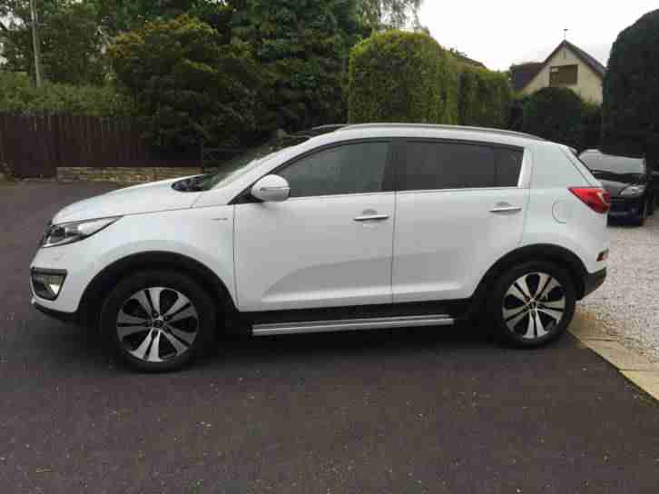 2012 Kia Sportage 2.0CRDi AWD 4x4 KX-3 Full leather, Black pan roof 19,000 miles