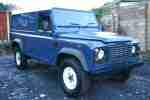 2012 LAND ROVER DEFENDER 110 HARD TOP TD BLUE