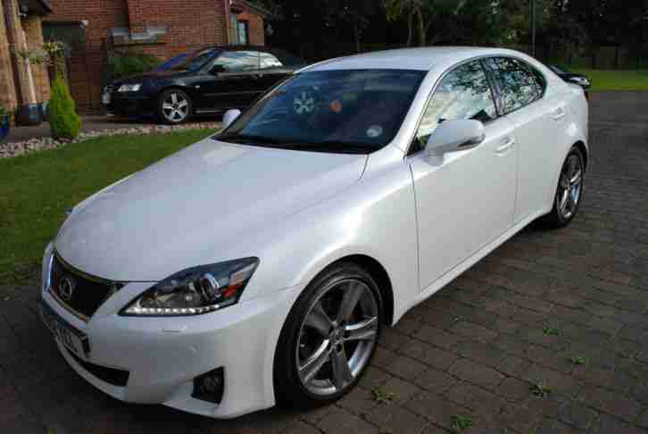 2012 LEXUS IS 250 ADVANCE AUTO WHITE 4dr SAT NAV, BLUETOOTH