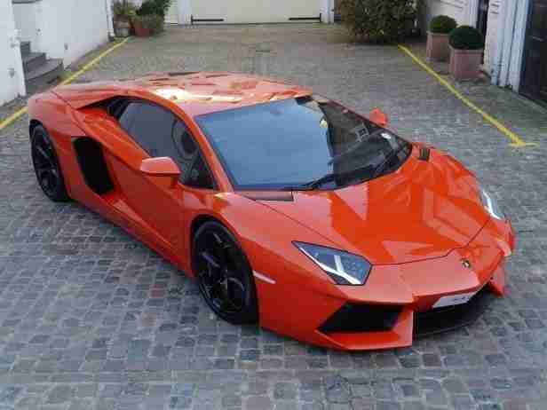 2012 Lamborghini Aventador LP700-4 V12 E gear Petrol Orange ISR
