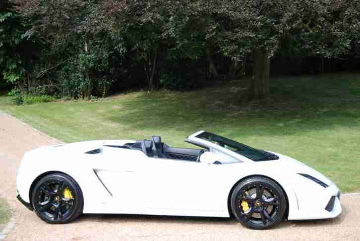2012 Lamborghini GALLARDO LP 560-4 SPYDER 1 OWNER FROM NEW Automatic Convertible