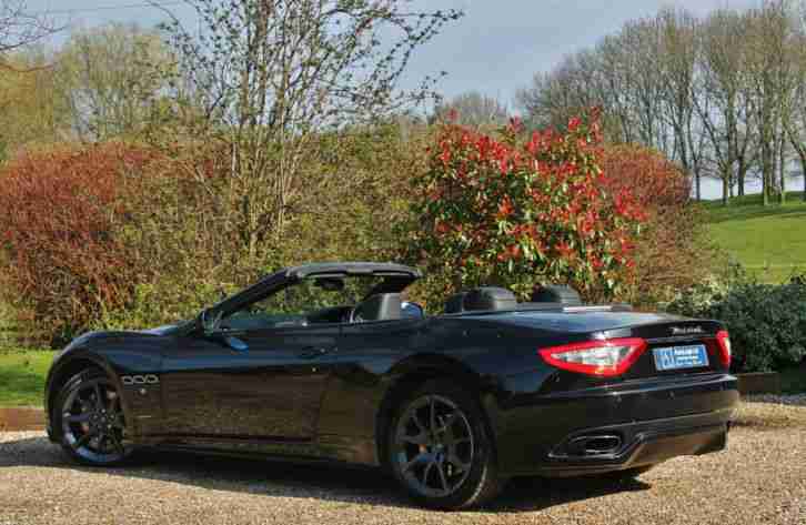 2012 MASERATI GRANCABRIO 4.7 SPORT AUTO - STUNNING EXAMPLE!