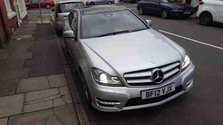 2012 MERCEDES-BENZ C220 AMG SPORT ED125 CDI SILVER not 320 a3 330
