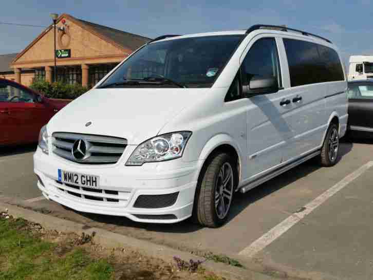 2012 MERCEDES-BENZ VITO 122 CDI DUALINER A WHITE SPORT X