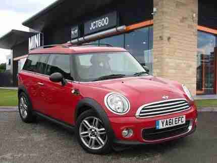 2012 MINI CLUBMAN MANUAL ESTATE