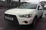 2012 MITSUBISHI OUTLANDER GX 2 DI D WHITE EX