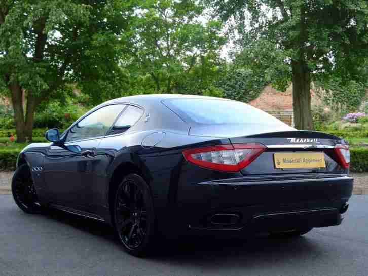2012 Maserati GranTurismo S Petrol black Semi Auto