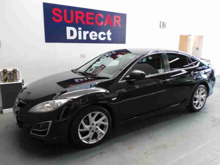 2012 Mazda 6 2.2d Sport 180 6Speed 5Dr 51k Black/Leather Full Mazda History