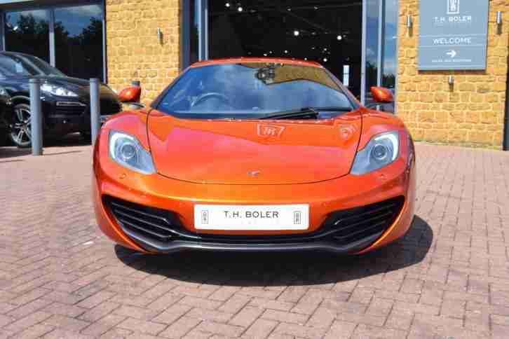 2012 McLaren MP4-12C V8 Petrol orange