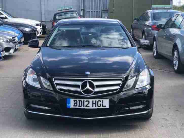 2012 Mercedes-Benz E Class 2.1 E220 CDI BlueEFFICIENCY SE 2dr