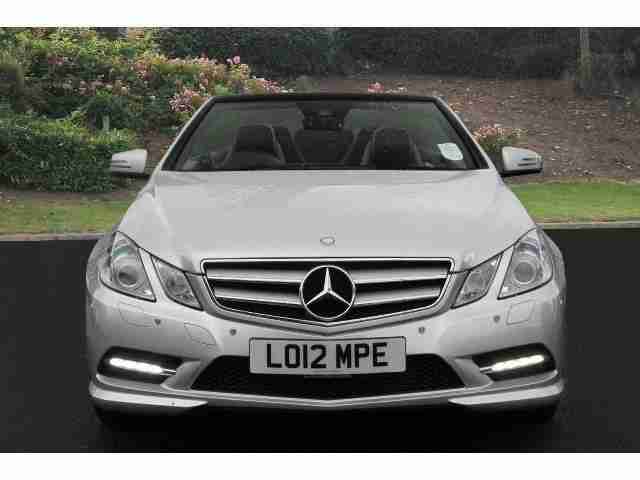 2012 Mercedes-Benz E Class E220 Cdi Blueefficiency Sport 2Dr Tip Auto Diesel Cab