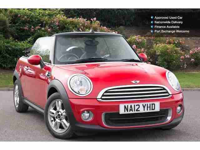 2012 Convertible 1.6 One 2Dr Petrol