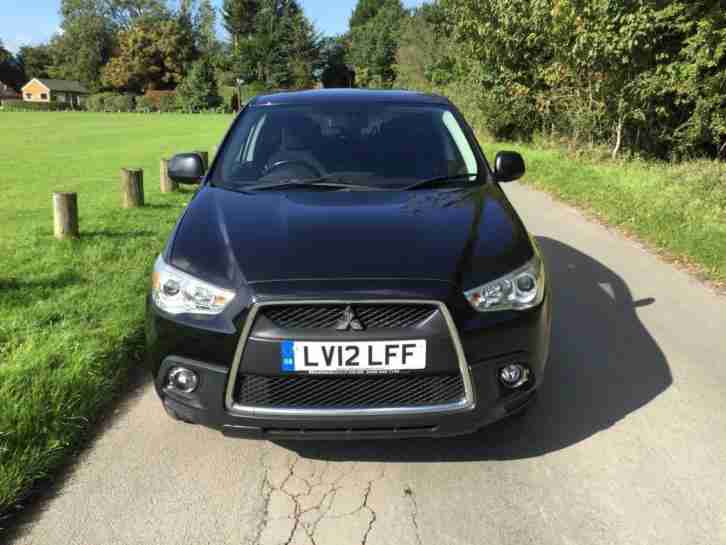 2012 Mitsubishi ASX 3 Petrol black Manual