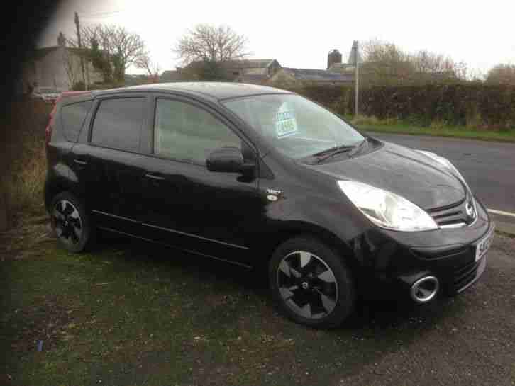 2012 NISSAN NOTE N TEC+ BLACK