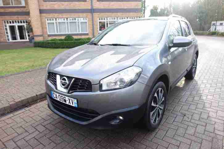 2012 Nissan Qashqai 1.6 Dci left hand drive lhd French registered