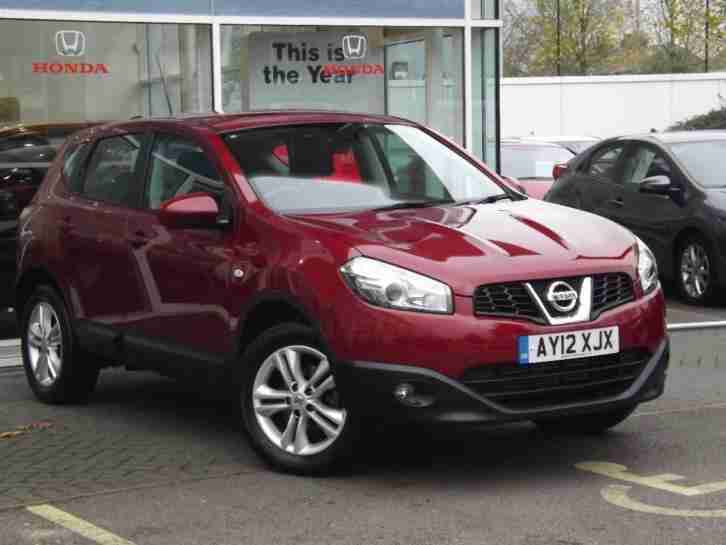 2012 Nissan Qashqai ACENTA DCI Diesel red Manual