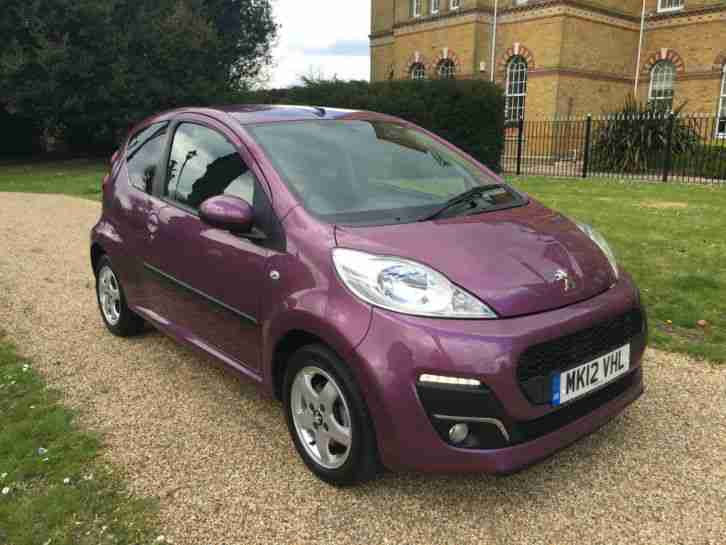 2012 PEUGEOT 107 ALLURE ** 18000 MILES ** 1 OWNER ** FSH **