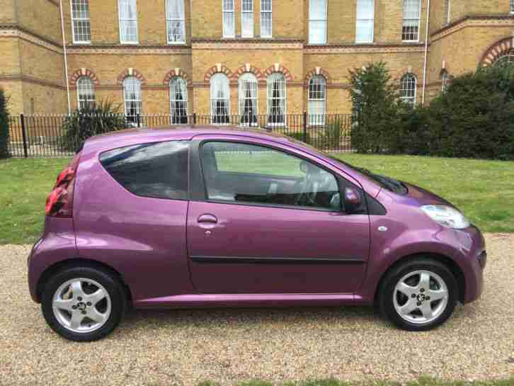 2012 PEUGEOT 107 ALLURE 18000 MILES 1 OWNER FSH