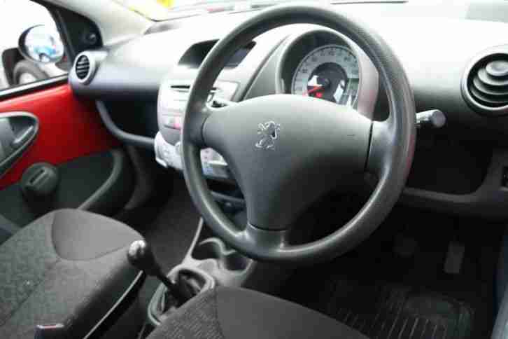 2012 PEUGEOT 107 URBAN HATCHBACK PETROL