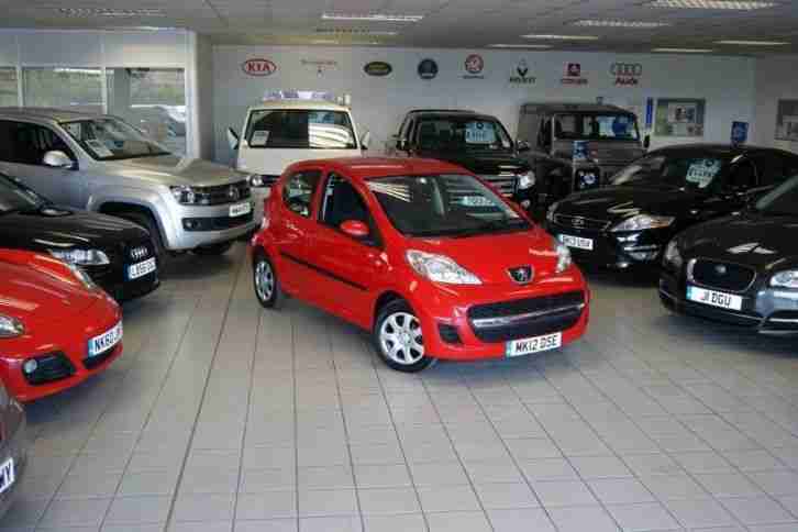 2012 PEUGEOT 107 URBAN HATCHBACK PETROL