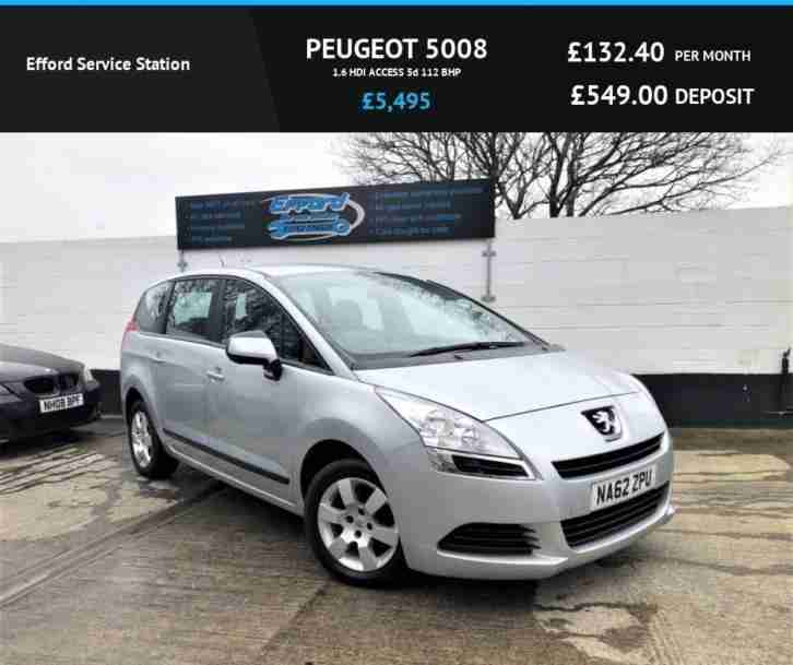 2012 5008 1.6 HDI ACCESS 5D 112 BHP