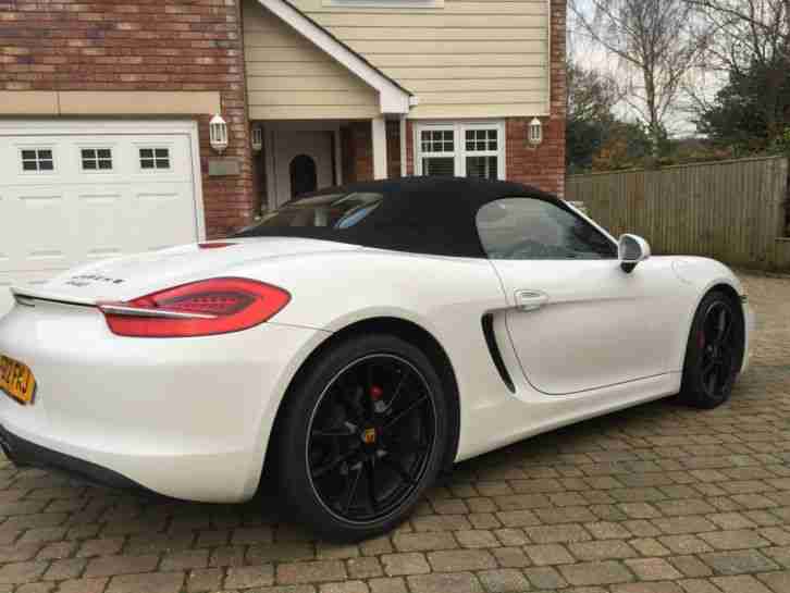 2012 PORSCHE BOXSTER 3.4 S WITH PDK , SPORT CHRON, SAT NAV ,WARRANTY JUNE 2016