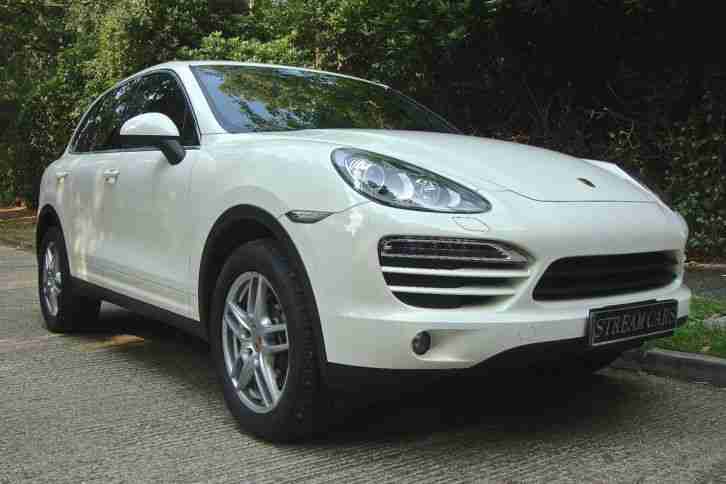 2012 CAYENNE TIPTRONIC S WHITE WITH