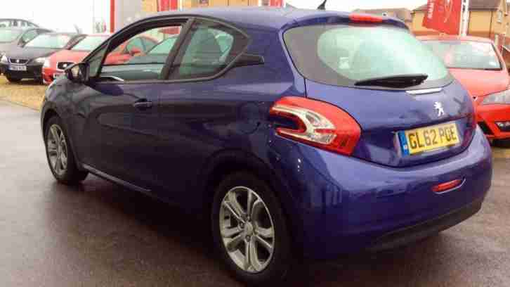 2012 Peugeot 208 1.2 VTi Active 3dr Manual Petrol Hatchback