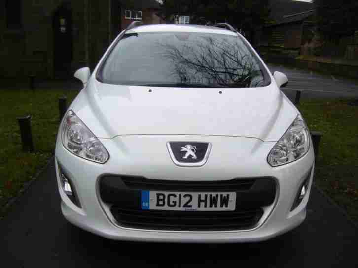 2012 Peugeot 308 1.6 HDI 92 SR 5dr 5 door Estate