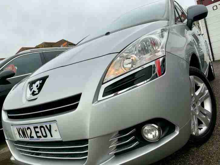 2012 Peugeot 5008 1.6 HDi 112 Active II 5dr Diesel silver Manual